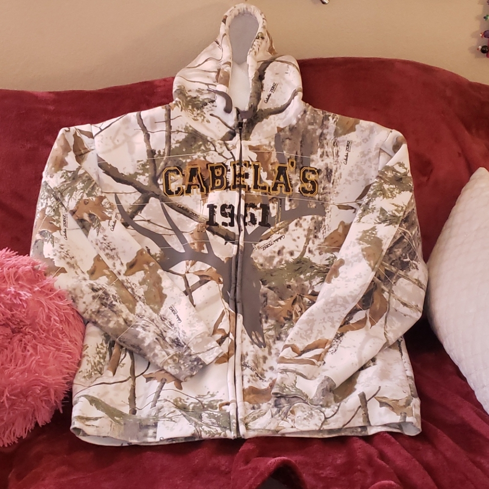 Cabela's zip hoodie
